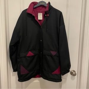 NWT Vintage 80's Reversible Jacket - Size Men’s Medium